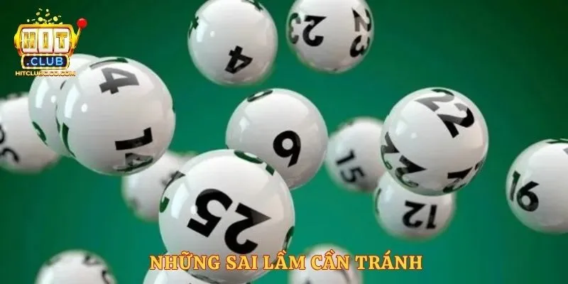 Những sai lầm cần tránh